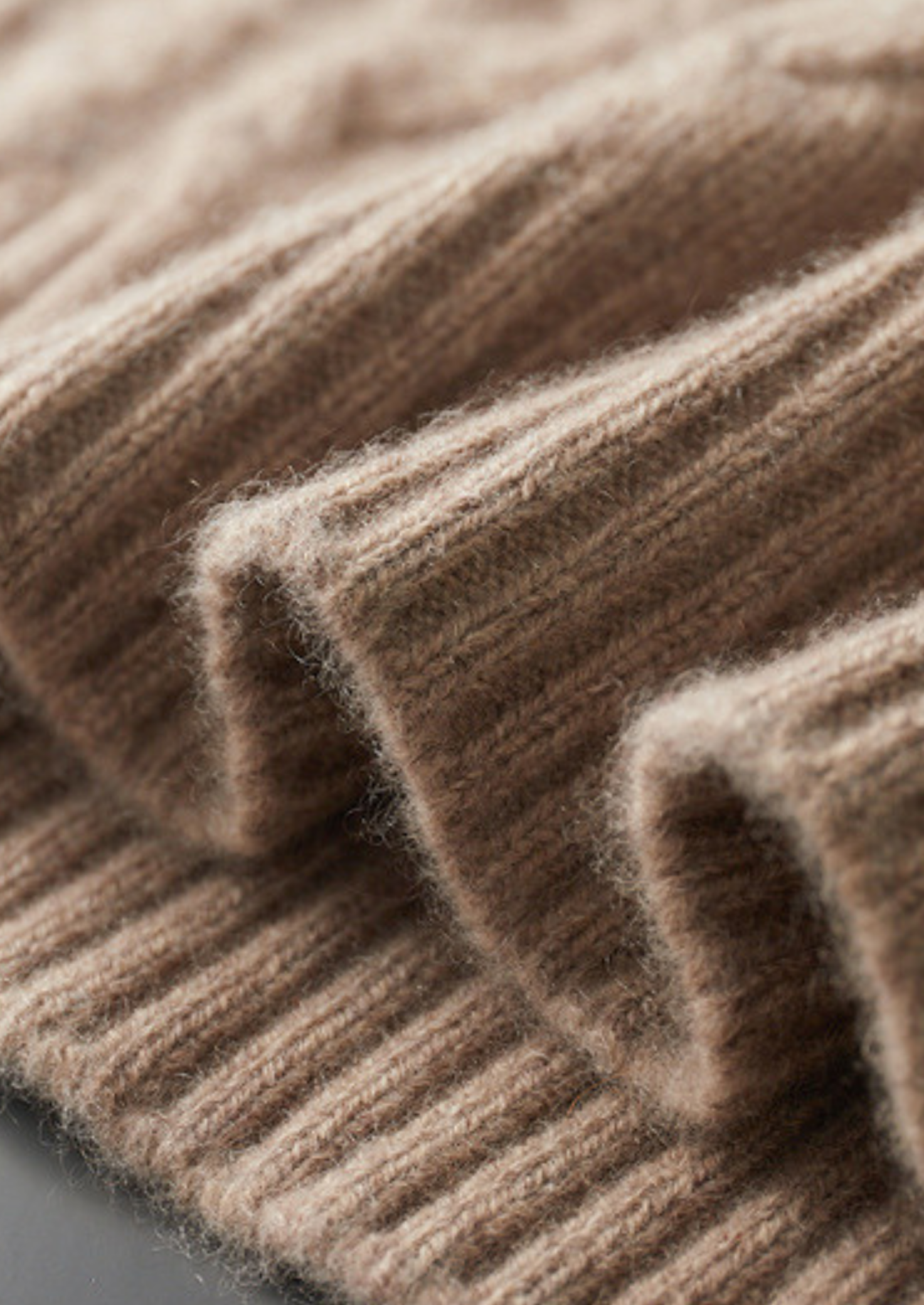 HERITAGE VELWICK™ BEIGE CABLE HALF ZIP SWEATER