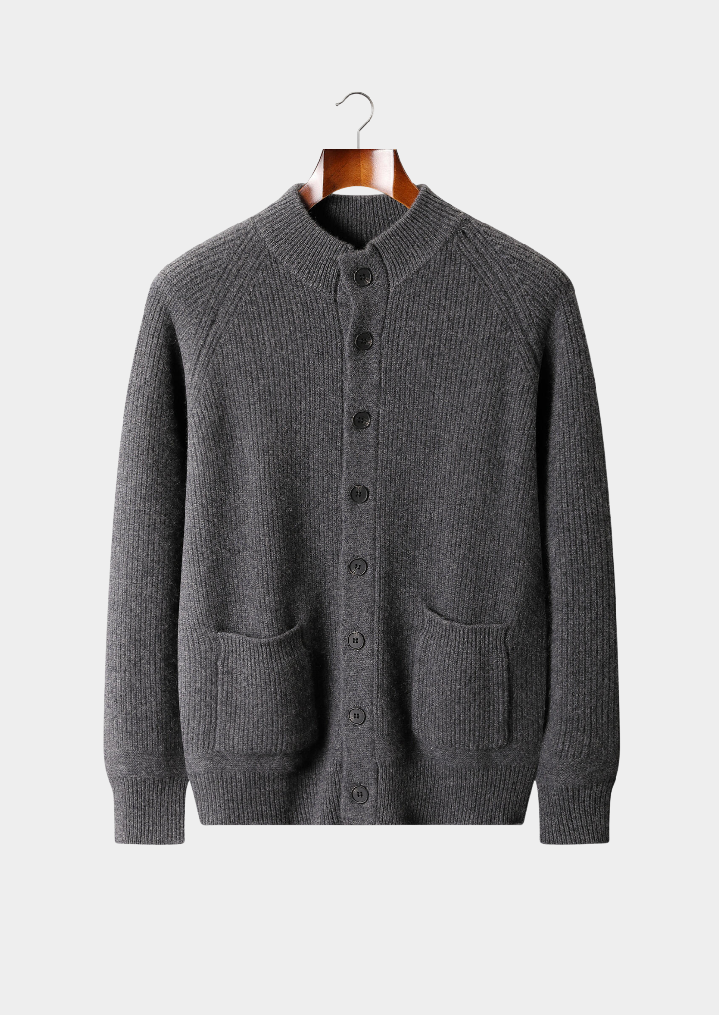 HERITAGE VELWICK™ DARK GRAY BUTTON OVERSHIRT