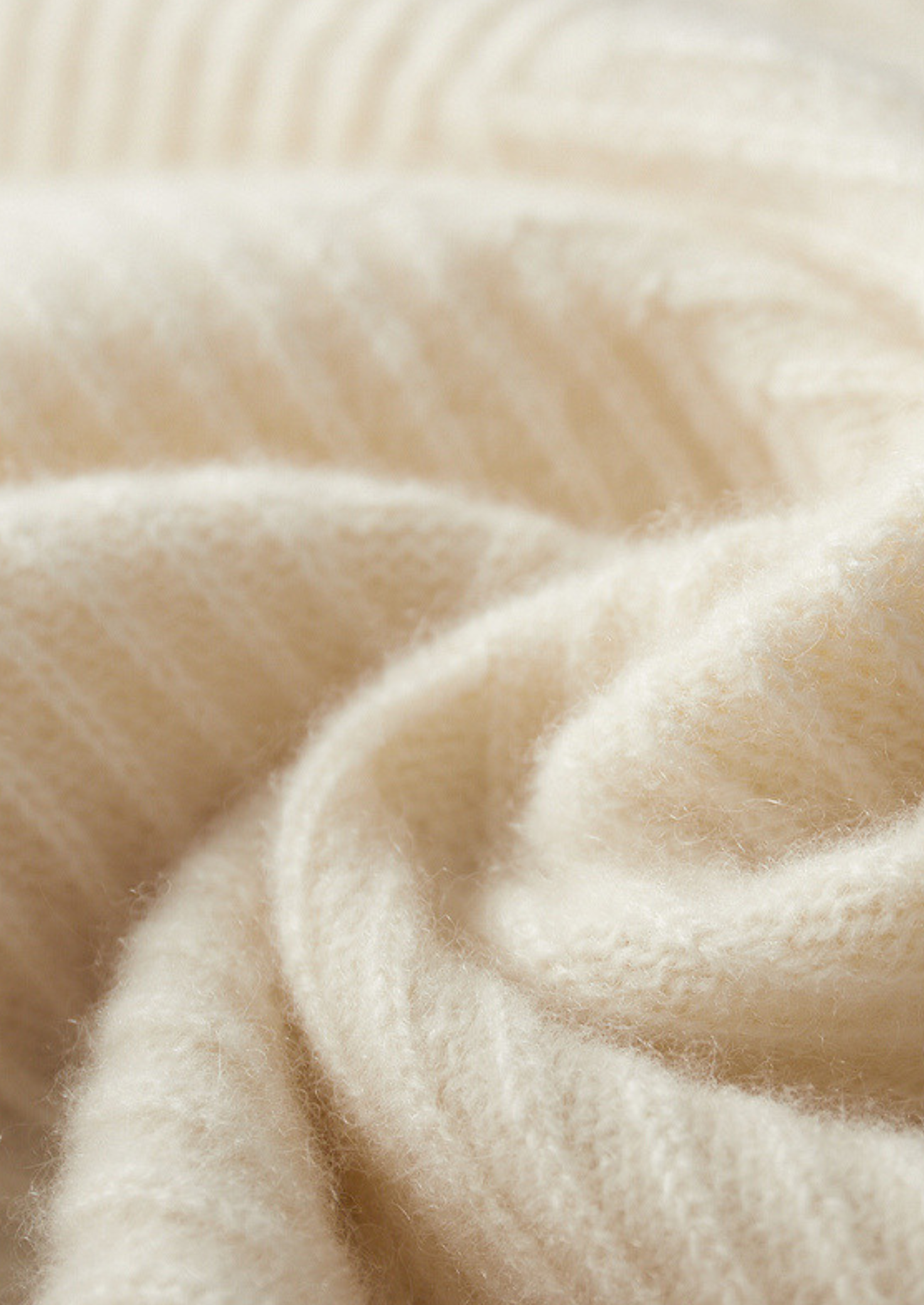 HERITAGE VELWICK™ IVORY HERRINGBONE CREWNECK