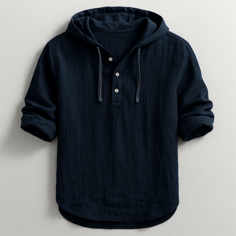 Vincenzo Aureli™ | Camicia in Lino con Cappuccio