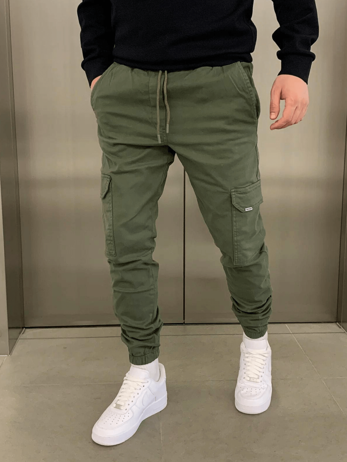 Vincenzo Aureli™ | Pantaloni Cargo in Cotone — 1+1 • -50%