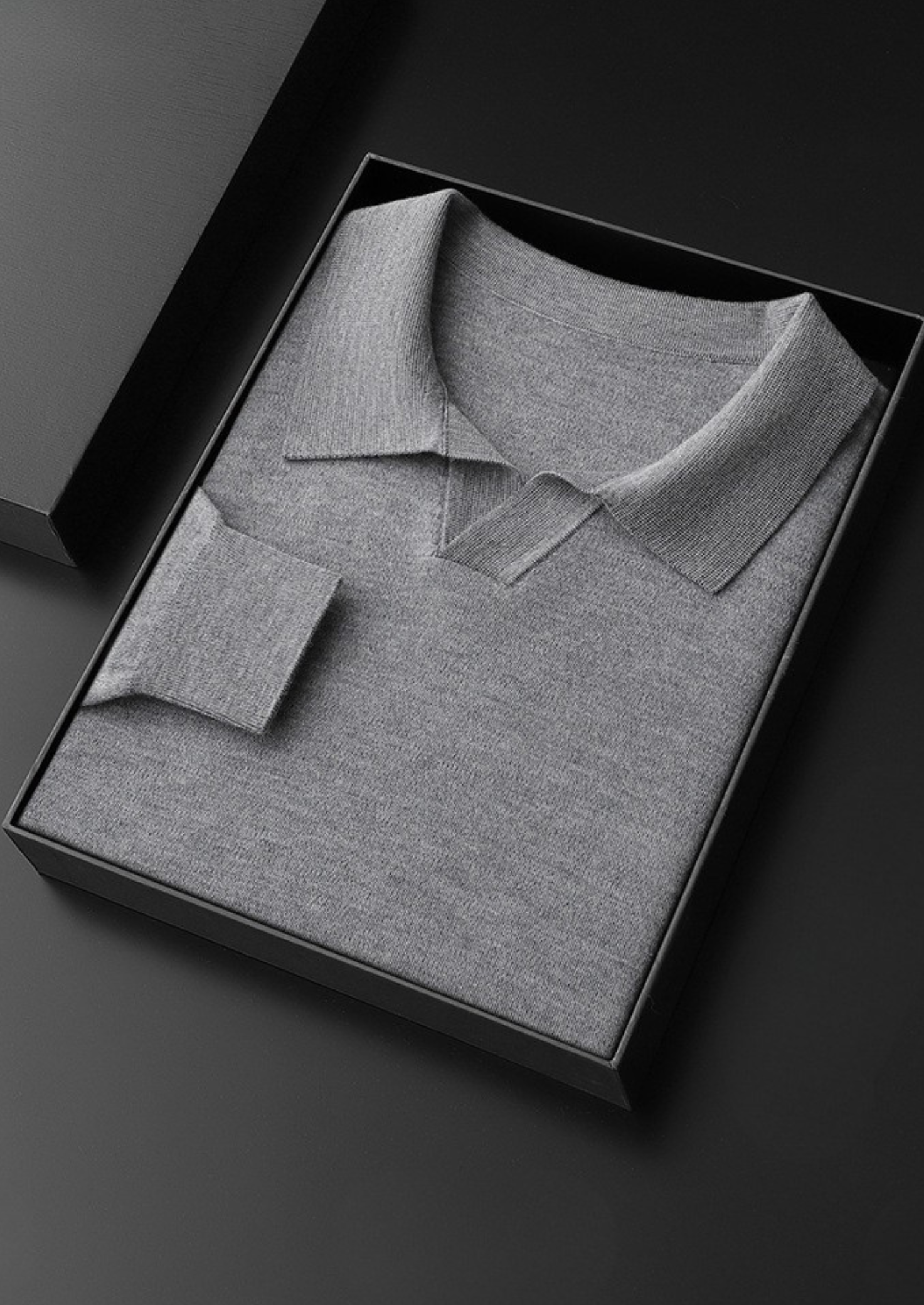 MAISON CASHCRAFT™ BUTTONLESS SWEATER POLO