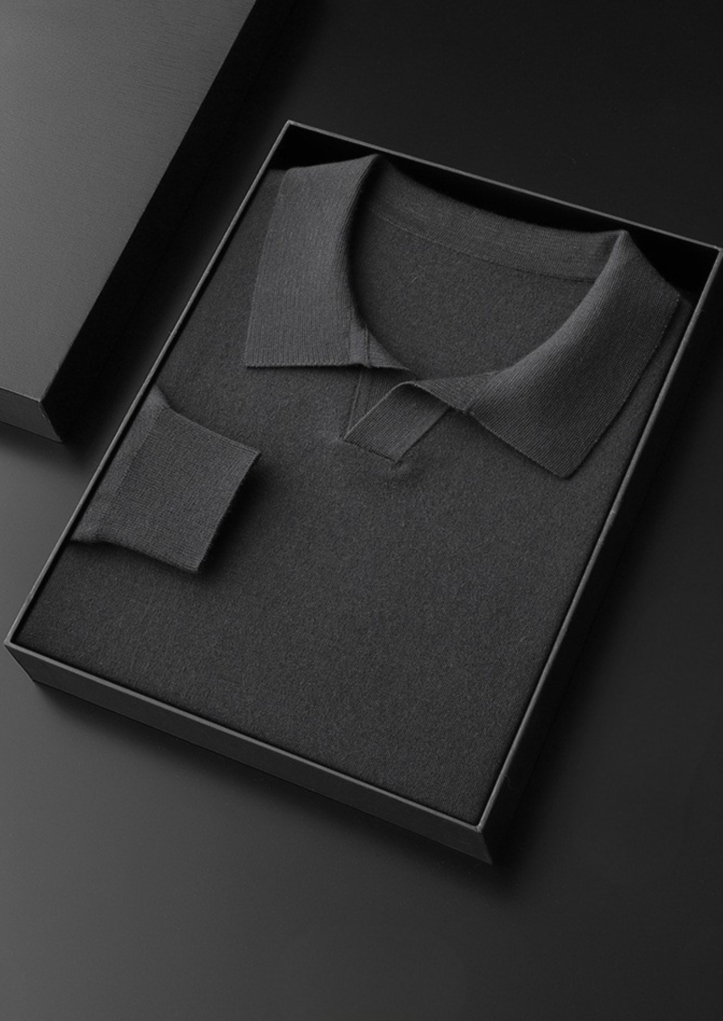 MAISON CASHCRAFT™ BUTTONLESS SWEATER POLO