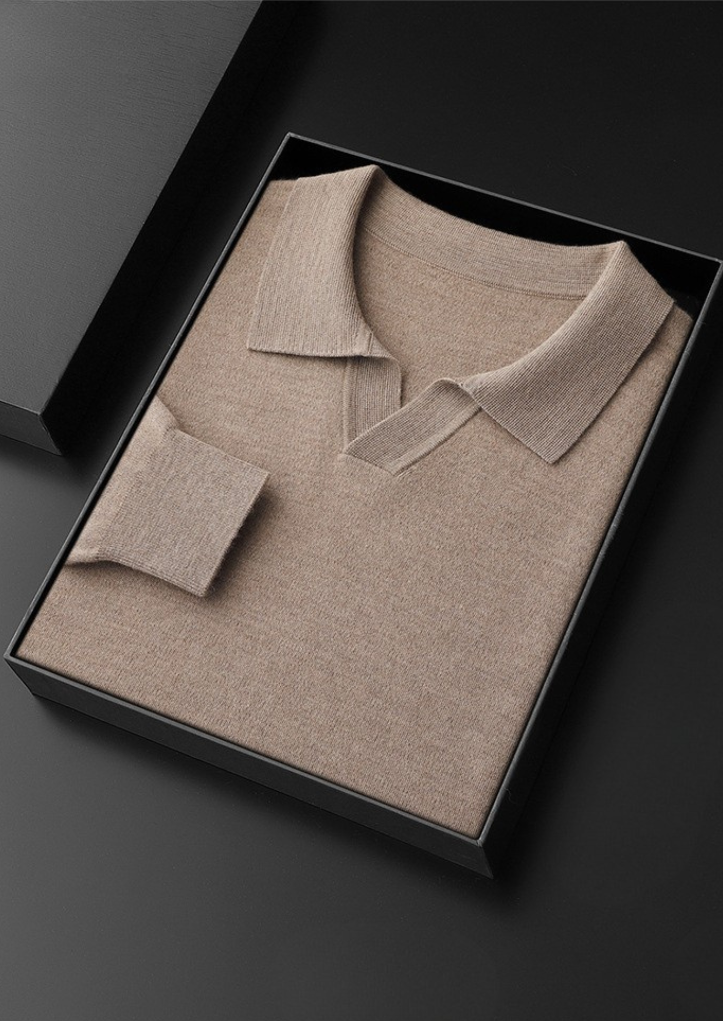 MAISON CASHCRAFT™ BUTTONLESS SWEATER POLO
