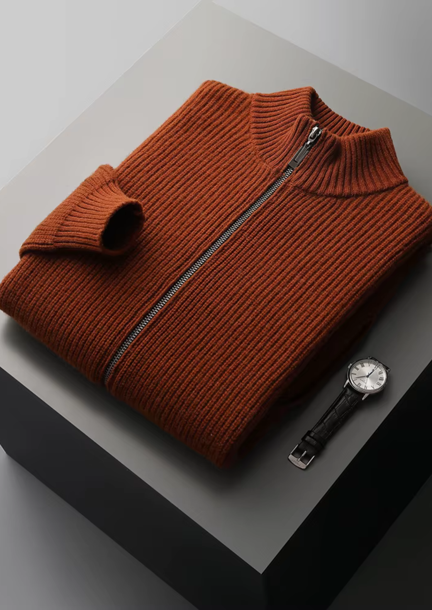 SIGNATURE MERIFIELD™ RIBBED CARDIGAN