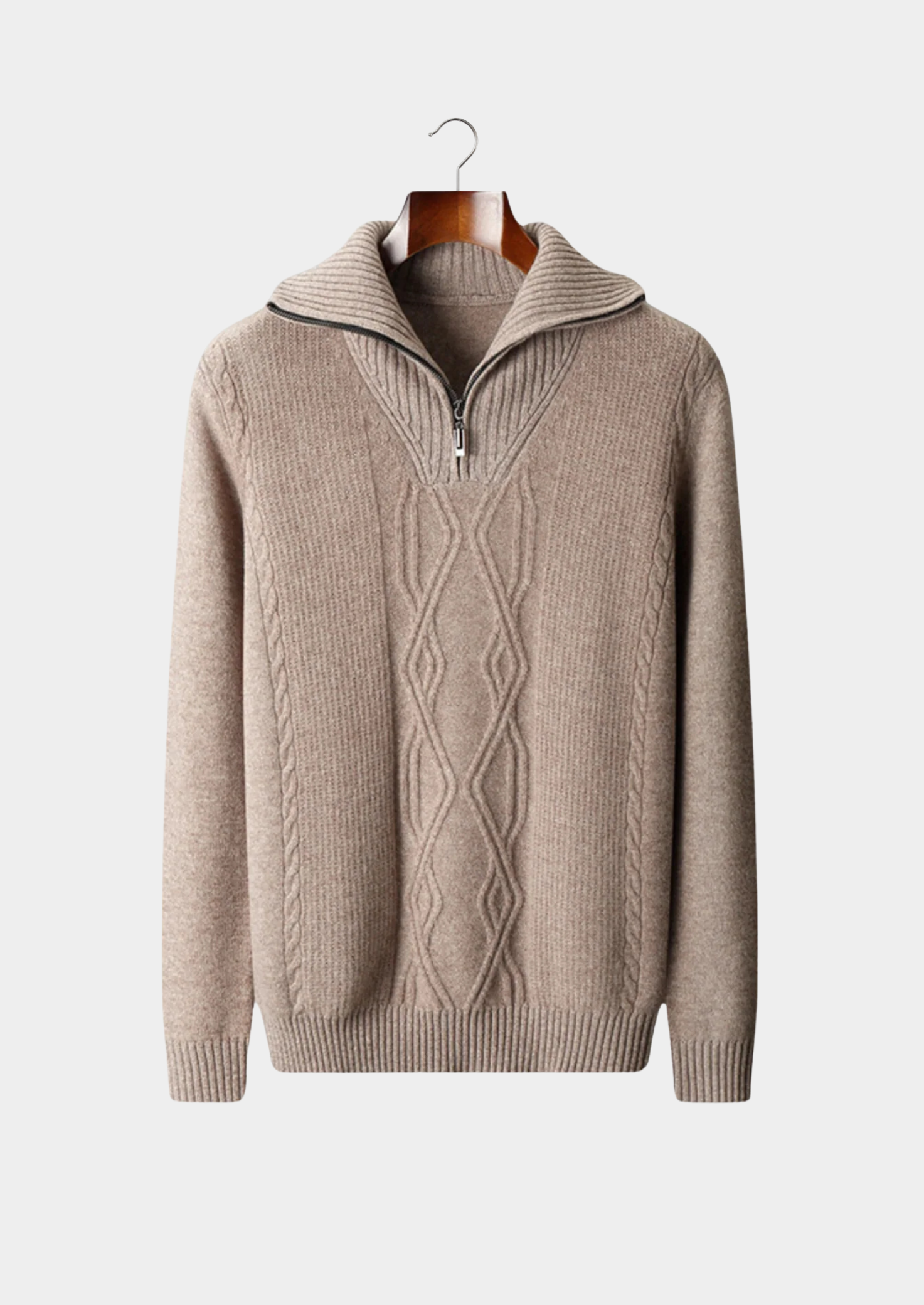 SIGNATURE MERIFIELD™ HALF ZIP SWEATER