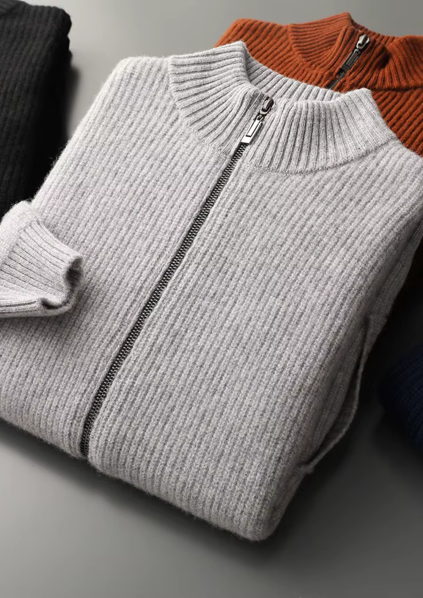 SIGNATURE MERIFIELD™ RIBBED CARDIGAN
