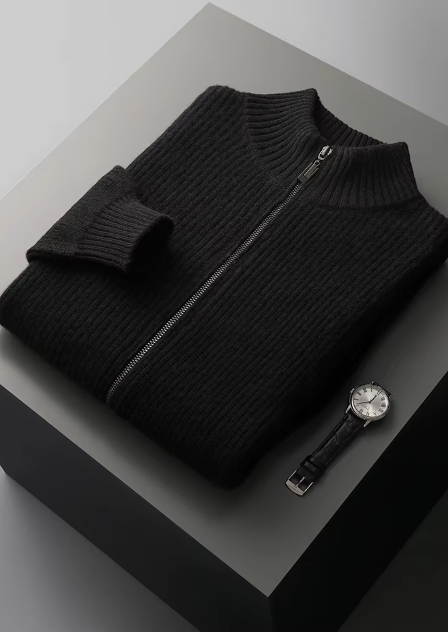 SIGNATURE MERIFIELD™ RIBBED CARDIGAN