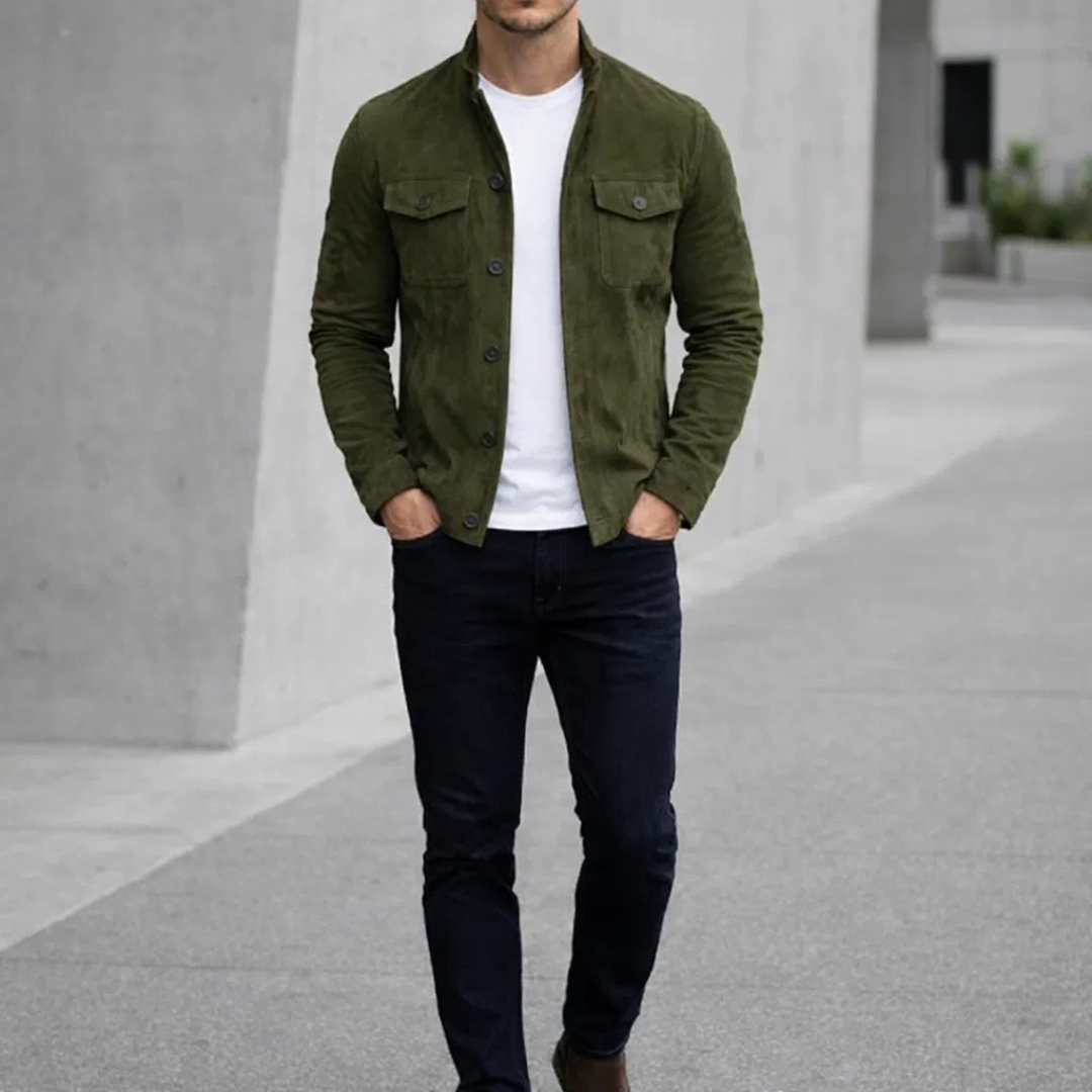 Vincenzo Aureli™ | Giacca in Camoscio Oltrarno
