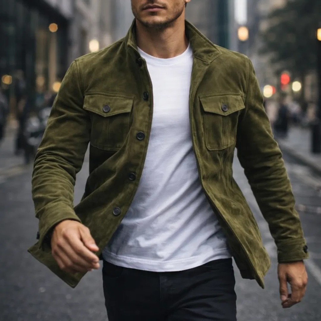 Vincenzo Aureli™ | Giacca in Camoscio Oltrarno
