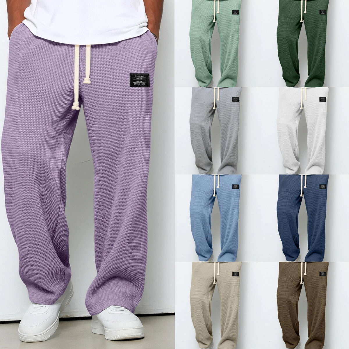 Vincenzo Aureli™ | Pantaloni in Cotone dal Comfort Raffinato