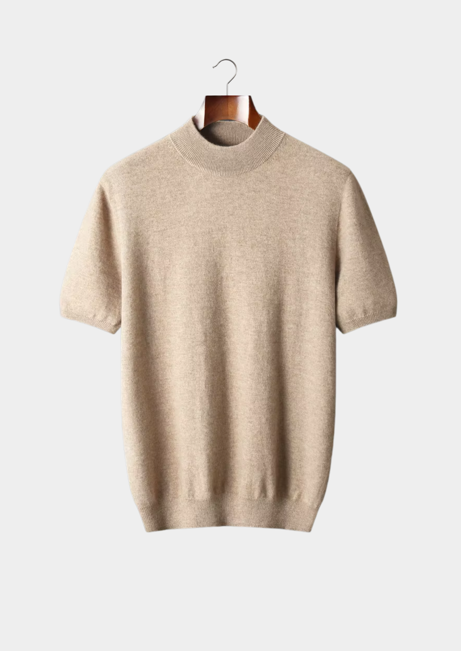 MAISON CASHCRAFT™ MOCK NECK T-SHIRT